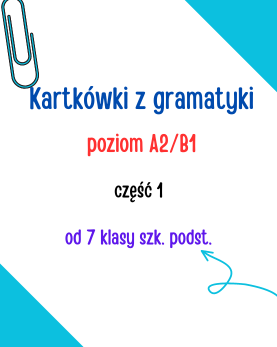 kartkówki z gramatyki angielski