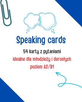 speaking cards, szkoła średnia i dorośli