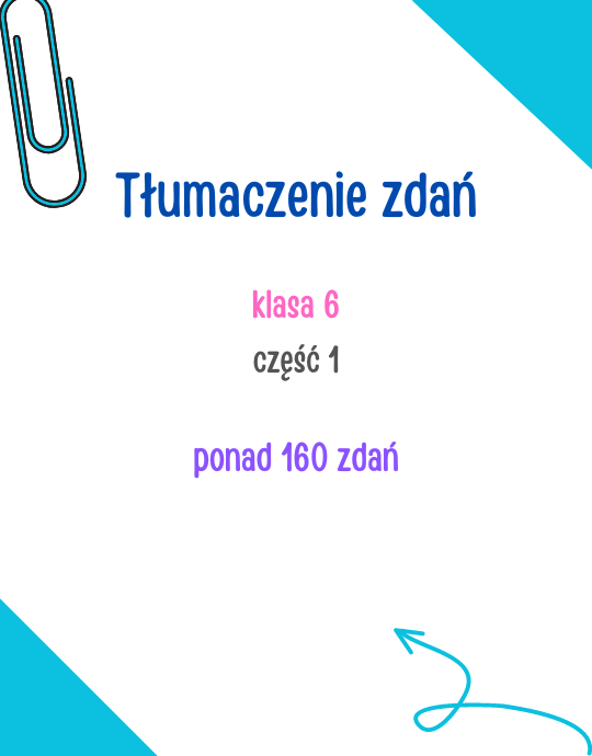 gramatyka język angielski klasa 6 zadania