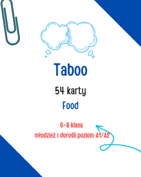 taboo angielski food a1 a2