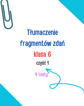 klasa 6 zadania egzaminacyjne z angielskiego 