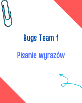 angielski klasa 1 materiały