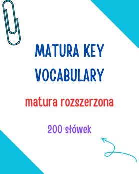 matura rozszerzona z angielskiego słownictwo z arkuszy CKE najważniejsze