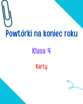 angielski klasa 4 powtórki na koniec roku 