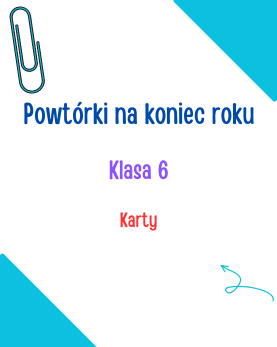 angielski klasa 6 karty pracy pdf