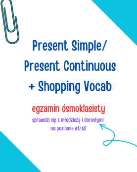 shopping egzamin ósmoklasisty